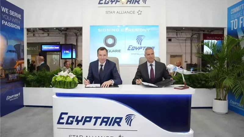 إستمرارًا لفاعليات مصر للطيران في اليوم الثاني فى معرض دبي للطيران 2025