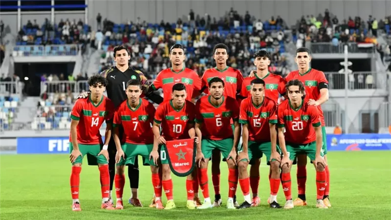 شاهد .. المنتخب المغربى تحت 20 عاما يحرز جائزة أفضل منتخب فى 2025