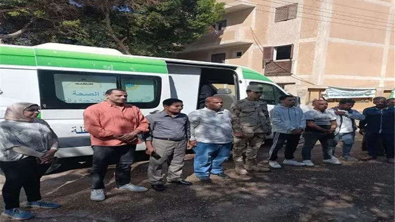 قافلة طبية بوحدة سالم مكى وندوات توعية بيطرية بالمدامود العشي