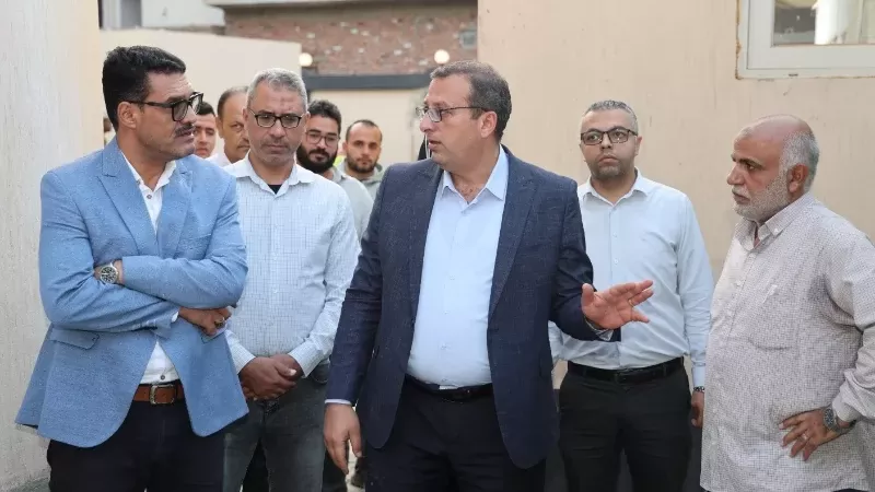 رئيس مياه القليوبية يتفقد اعمال التطوير بمحطة جمجرة الجديدة