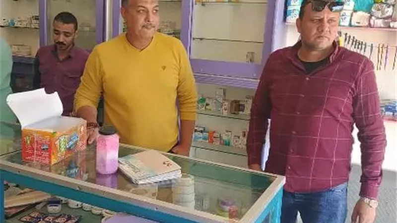تحرير410 مخالفات خلال حملات موسّعة لضبط الأسواق والمخابز بالمنيا