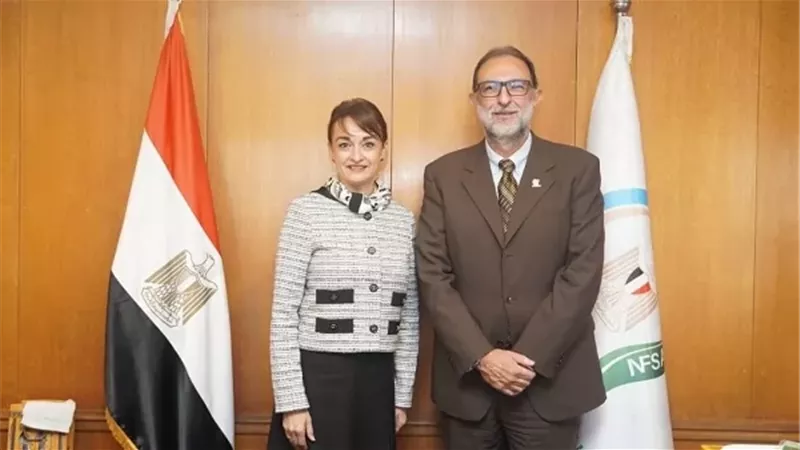 سلامة الغذاء تبحث تعزيز التعاون مع رومانيا وتبادل الخبرات الفنية