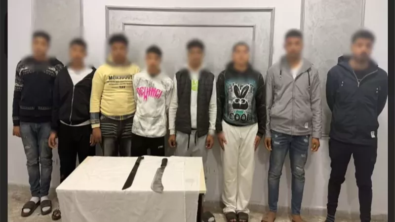 ضبط طرفى مشاجرة بالأسلحة البيضاء بالشرقية