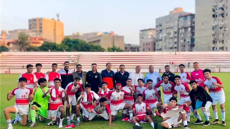 ناشئوا الأوليمبى يفوزوا على نادى المجد بثلاثية ببطولة الجمهورية