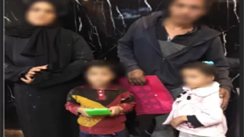 ضبط والدين استغلا طفلتهما المريضة فى التسول بالمنوفية