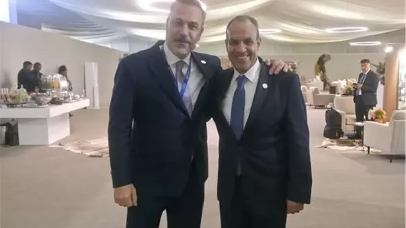 وزير الخارجية ونظيره التركي يبحثان سبل تنفيذ مخرجات اجتماع مجموعة التخطيط المشتركة