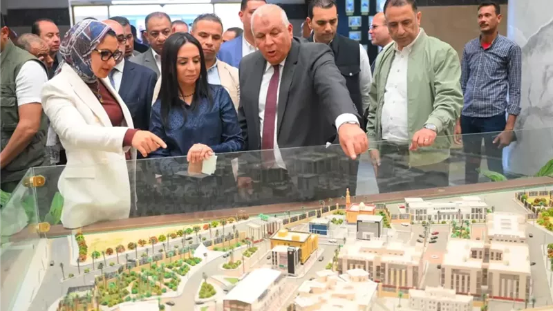 وزيرة التضامن تتفقد العاصمة الجديدة لمحافظة الوادي الجديد