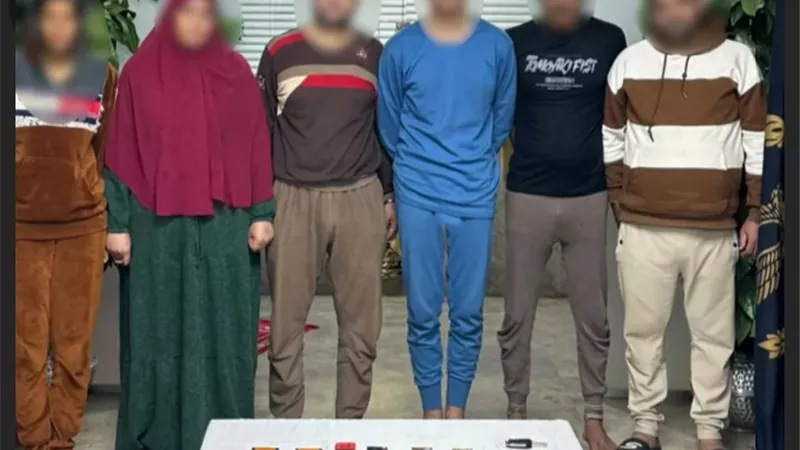 ضبط 7 أشيخاص خطفوا ٱخر واحتجزوه لخلافات مالية بالتجمع