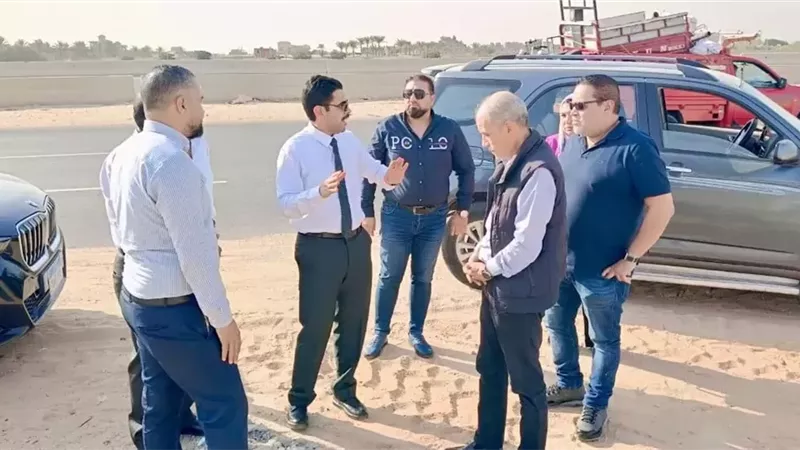 مراد وجبر يتفقدان الأراضي الاستثمارية ويضعان خطط التطوير