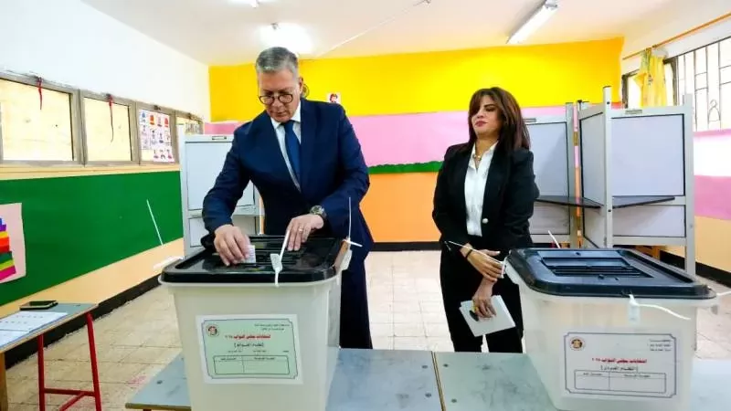 وزير البترول يدلي بصوته في انتخابات مجلس النواب 2025