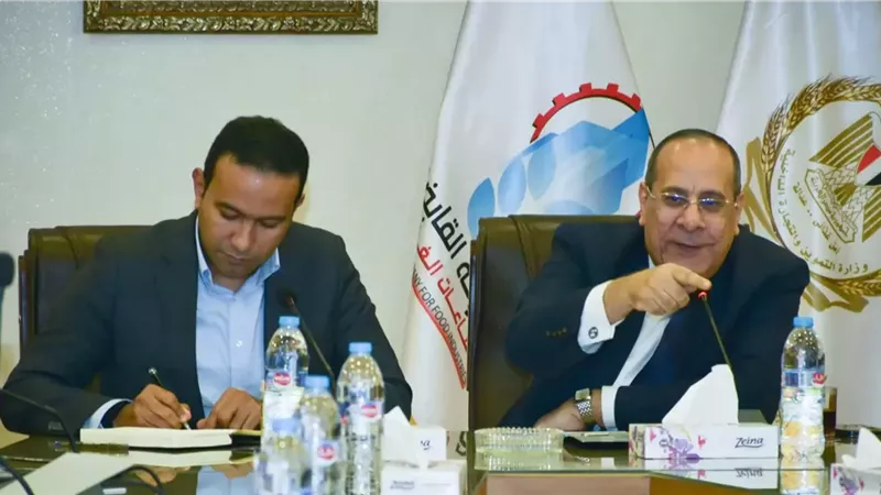 القابضة للصناعات الغذائية تبحث مع اتصالات مصردعم مشروع