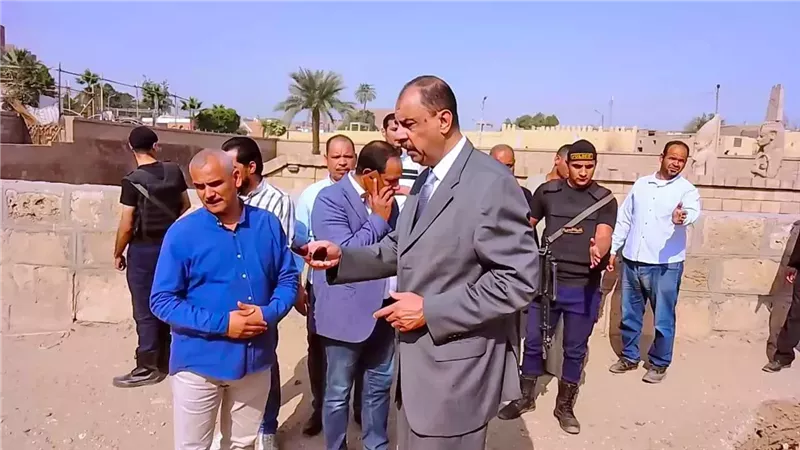 محافظ سوهاج يوجه بسرعة تطويرورفع مستوى الخدمات بمنطقة