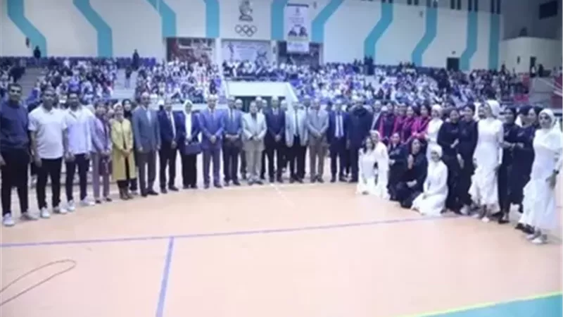 جامعة قنا تفتتح فعاليات الأولمبياد الرياضى الأول للمدن الجامعية