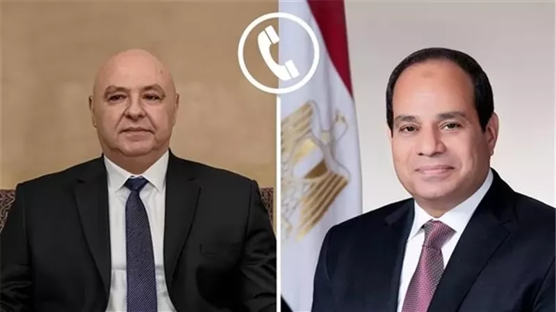 الرئيس السيسى يهنئ جوزاف عون بالذكرى الـ 82 لاستقلال لبنان