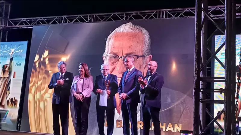 وزيرة البيئة ومحافظ الفيوم يشهدان حفل افتتاح مهرجان الفيوم السينمائى