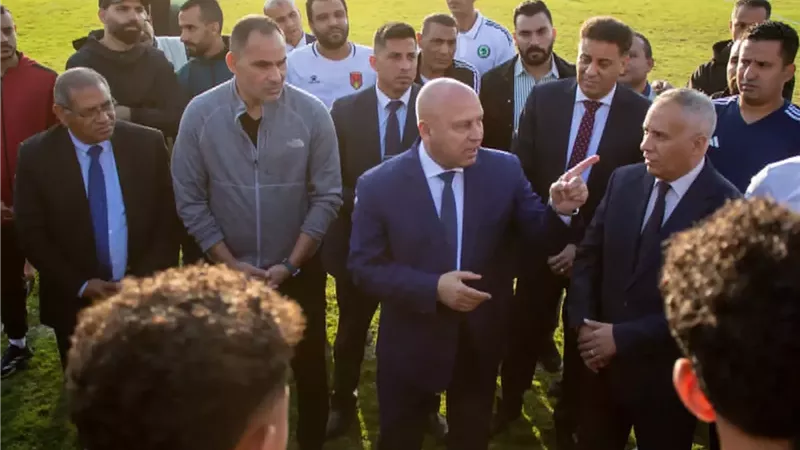 كامل الوزير يزورمران السكه من اجل العوده للمراكز المتقدمه