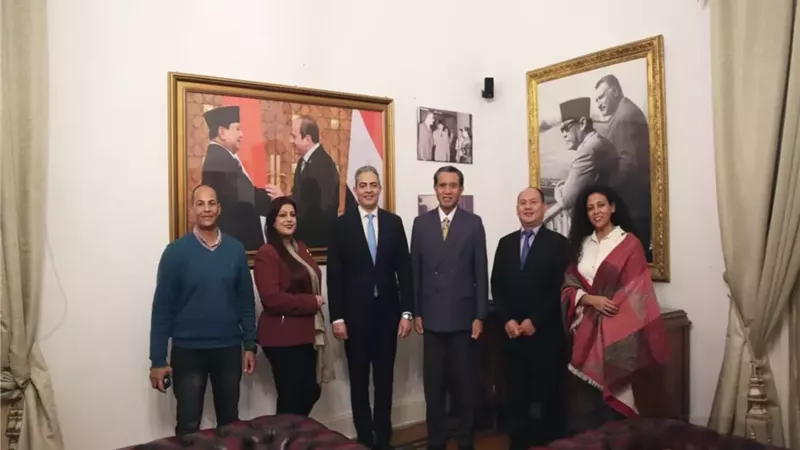 تعاون بين نقابة الإعلاميين وسفارة إندونيسيا في مجال الإعلام الرقمي