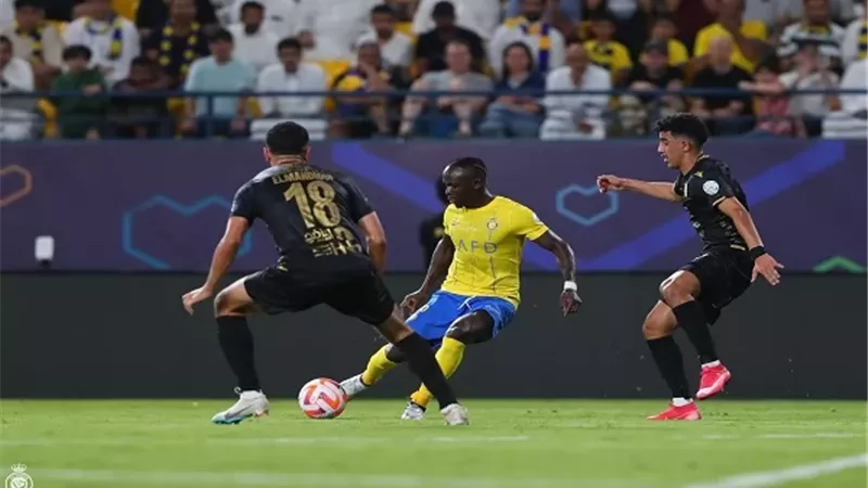 شاهد .. رباعية النصر السعودى فى شباك دوشنبه الطاجيكى