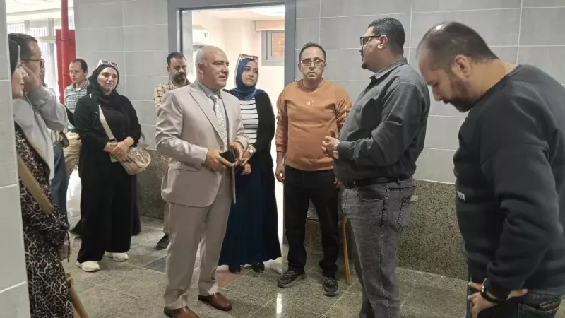 استلام مستشفى طوخ المركزي الجديد بحضور وكيل صحة القليوبية