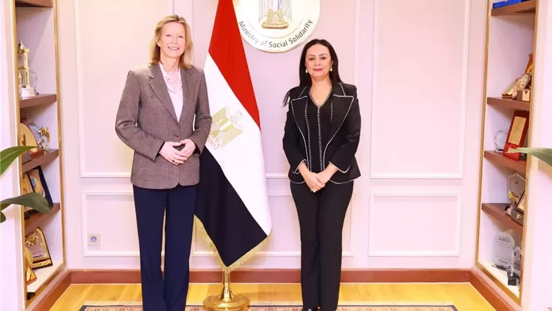 وزيرة التضامن تلتقي ممثلة الاتحاد الأوروبي لحقوق الإنسان
