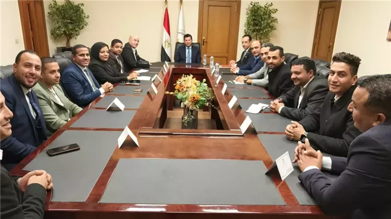 وزير الرياضة يجتمع بمجلس إدارة الاتحاد المصري للكيانات الشبابية