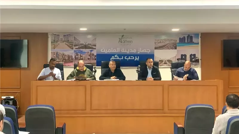 رئيس جهاز العلمين الجديدة يوجّه بزيادة معدلات تنفيذ مزارين