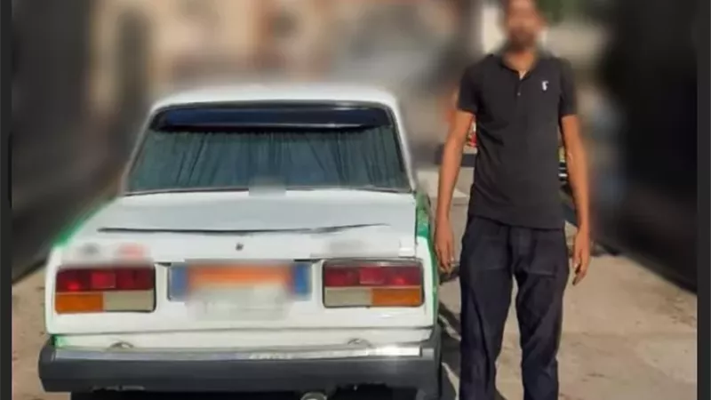 ضبط سائق تلاعب ببيانات اللوحة المعدنية الخلفية لسيارته بالبحيرة