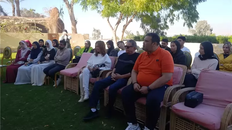 بحضور داليا مصطفى وأحمد فتحي.. ماستر كلاس للمخرج محمد حماد بالفيوم
