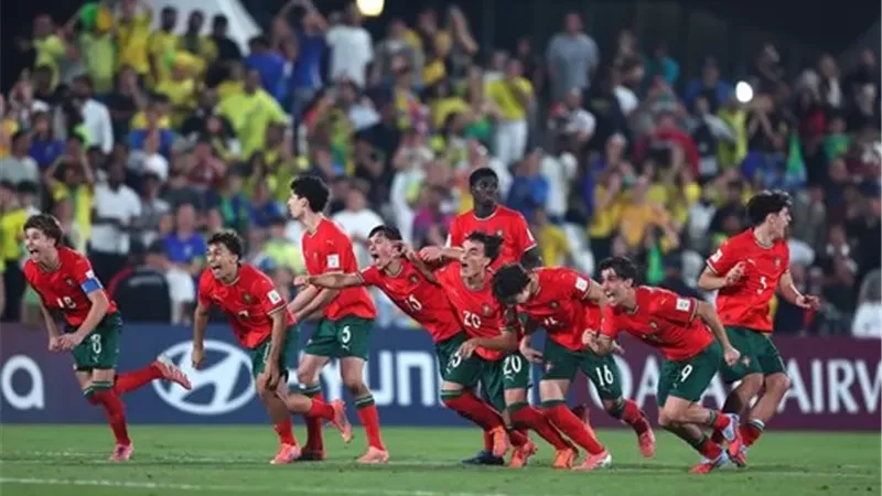 شاهد .. هدف تتويج البرتغال بكأس العالم للناشئين أمام النمسا