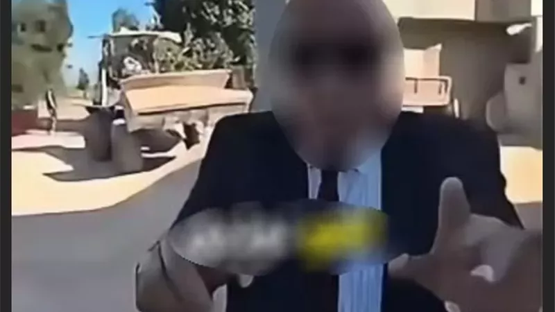حقيقة مزاعم مرشح بقيام منافسه برصف طريق قريةلحصول على دعم الناخب