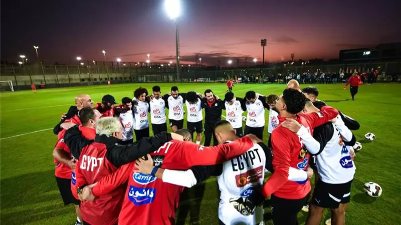 منتخب مصر المشارك فى كأس العرب يختتم معسكره قبل السفر إلى قطر