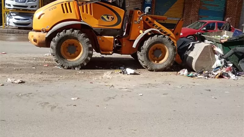 رفع 6534 طن قمامة من الإسماعيلية خلال أسبوع