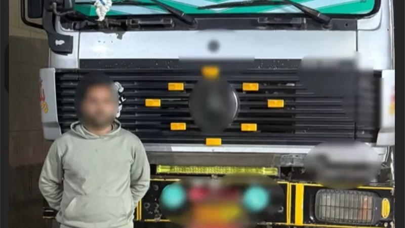 ضبط سائق نقل هدد ٱخر قام بتصويره أثناء سيره برعونة في القليوبية