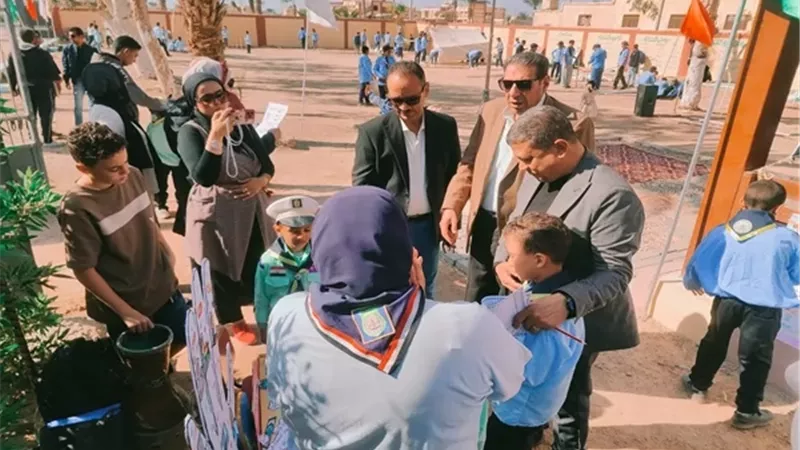 مدير تعليم جنوب سيناء يشهد تقييم الفرق الكشفية