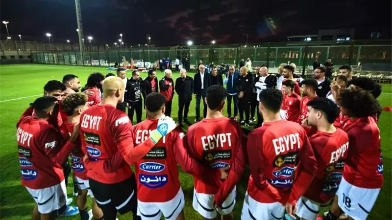 بعثة منتخب مصر الثاني تصل الدوحه للمشاركة في كأس العرب