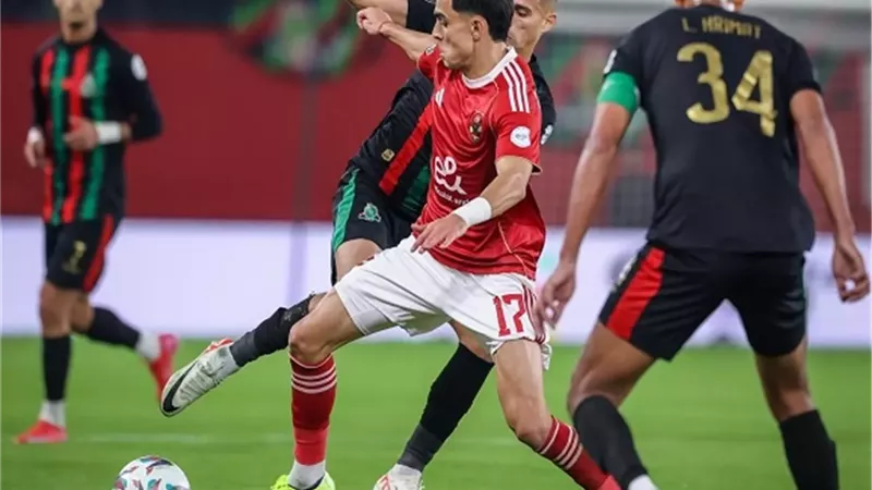 شاهد .. أهداف مباراة الأهلي والجيش الملكى المثيرة