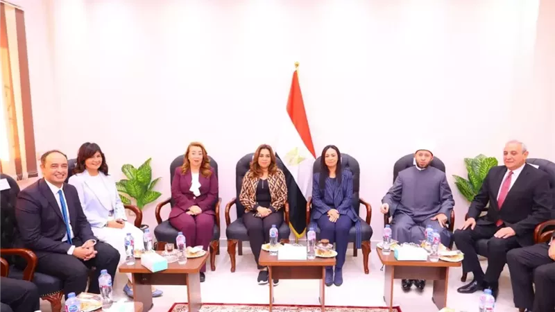 وزيرة التضامن تصل الغربية لافتتاح مركز العزيمة لعلاج مرضى الإدمان
