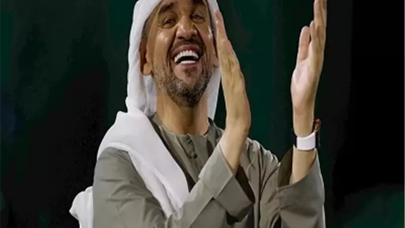 حسين الجسمي يحتفي بعيد الاتحاد الـ54 في خورفكان بحضور كامل العدد