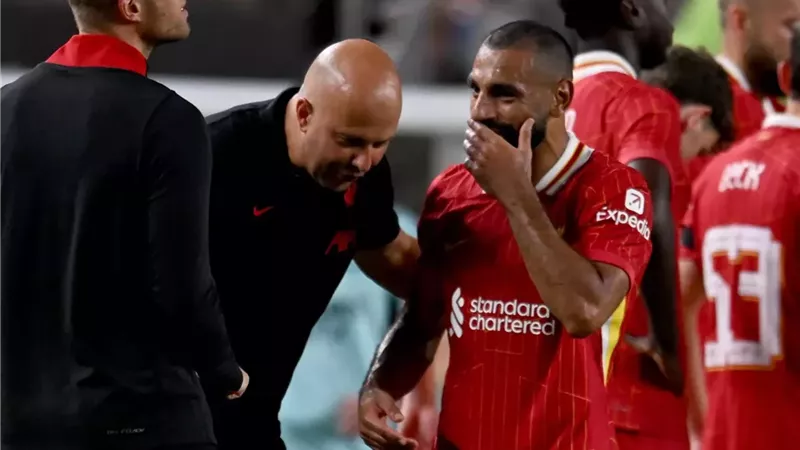 سلوت: الفوز على وست هام كان ضروريًا.. وصلاح سيظل مهمًا