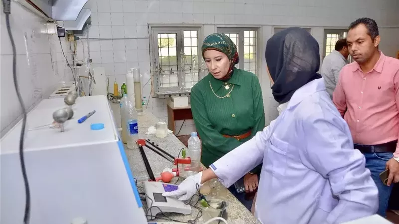 السويس الجديدة: تطوير محطة معالجة المخلفات الصناعية .. صور