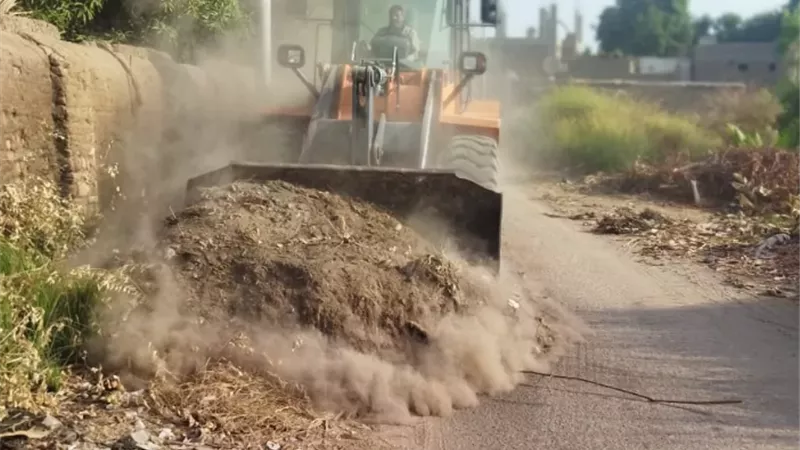 تنفيذ حملات نظافة وتجميل موسعة بمركز ومدينة الطود جنوب الأقصر