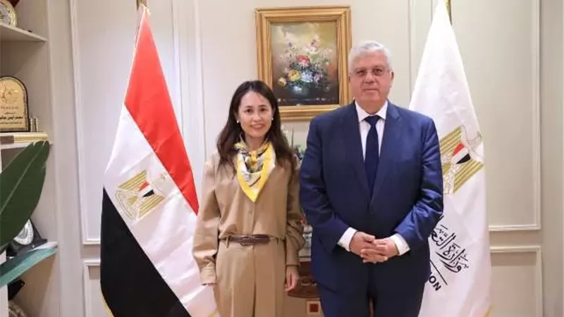 وزير التعليم العالي يبحث سبل التعاون مع هيئة التعاون اليابانية