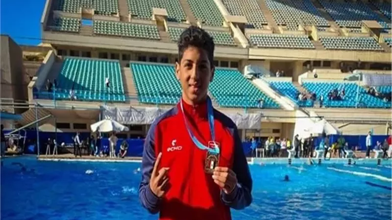 بيان وزارة الشباب والرياضة بشأن واقعة وفاة السباح يوسف أحمد