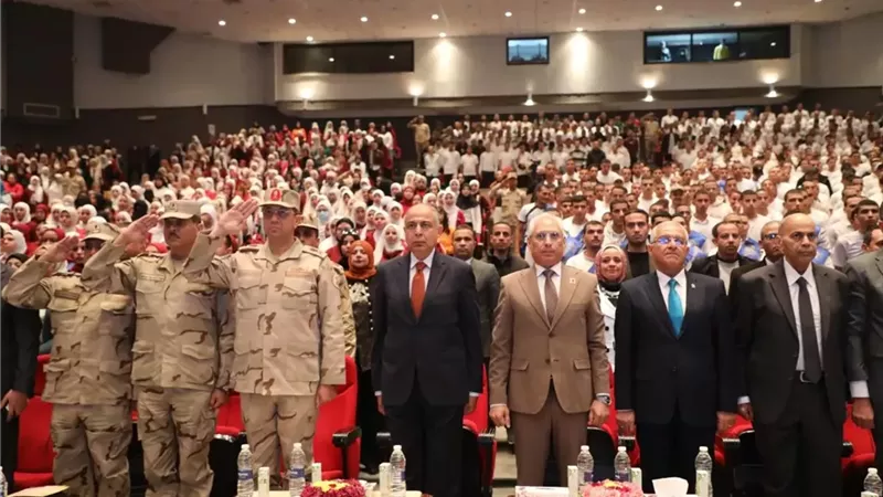 محافظ المنيا يشهد الندوة التثقيفية الـ91 للدفاع الشعبي والعسكري