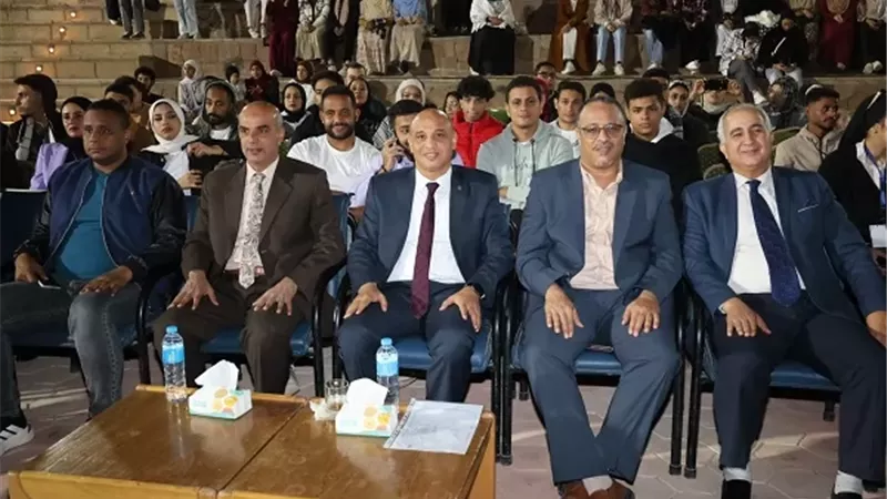 ختام فعاليات الملتقى الفنى لشباب الجامعات بجامعة قنا