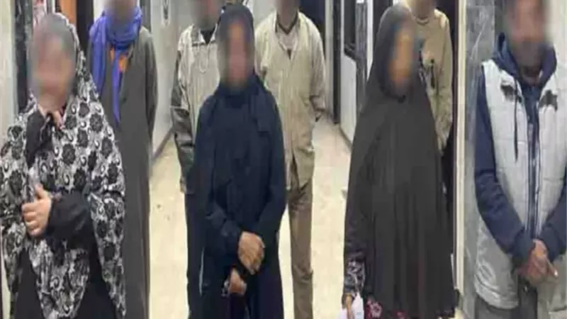 الداخلية تضبط شبكة لاستغلال الأطفال فى التسول بالقاهرة والجيزة