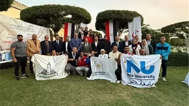 إعلان نتائج بطولة الرماية بالدورة الرياضية للجامعات