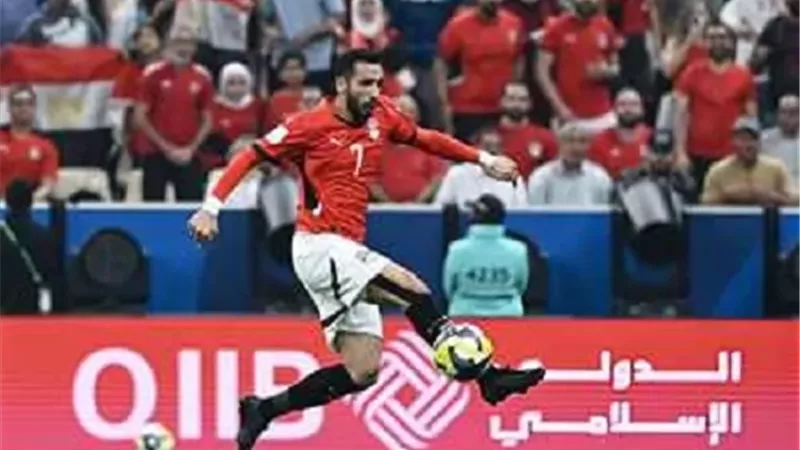 إصابة كريم فؤاد خلال مران منتخب مصر قبل مواجهة الإمارات