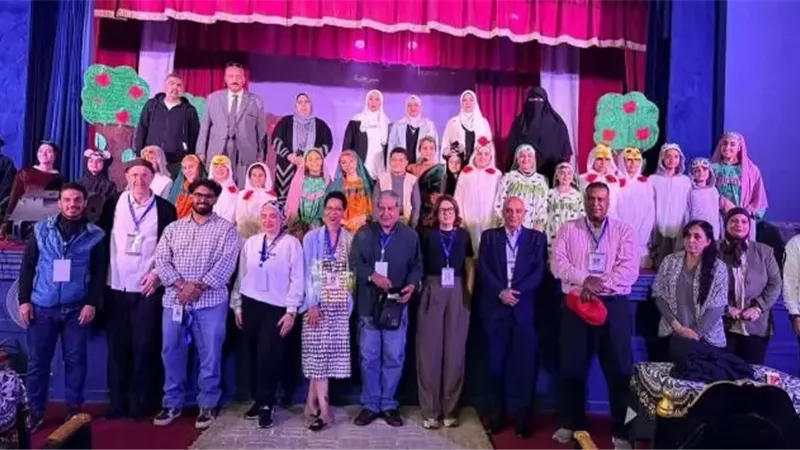 تعليم دمياط يشارك بمهرجان مصر الدولي لمسرح الطفل والعرائس