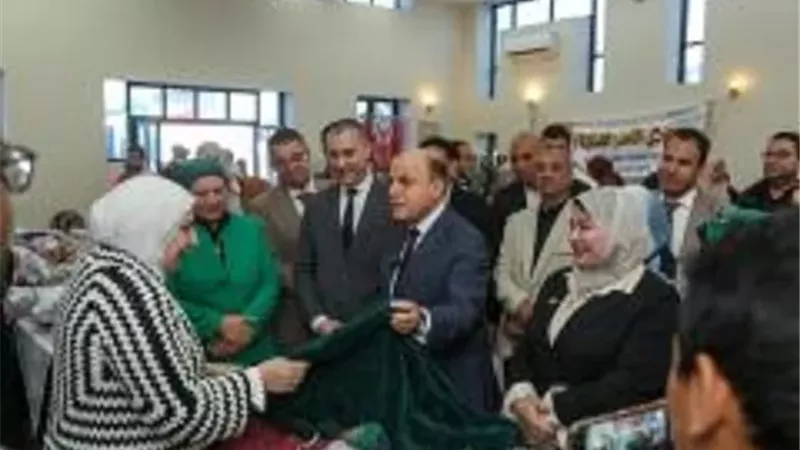 محافظ كفرالشيخ يفتتح معرض «مشروعك»